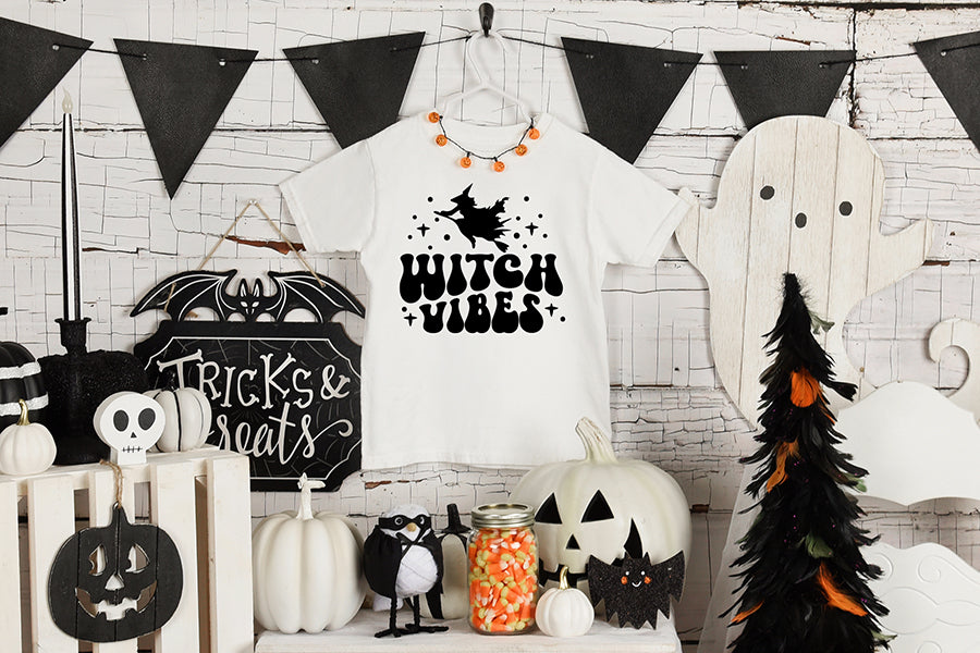 Retro Halloween SVG, Witch Vibes SVG