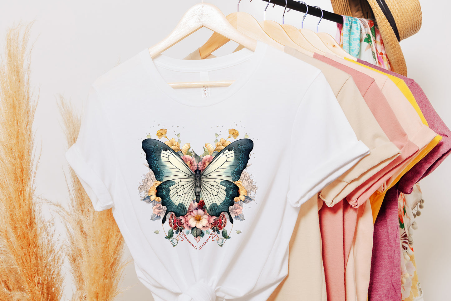 Vintage Floral Butterfly Sublimation Bundle
