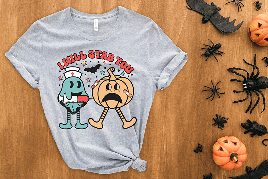 I Will Stab You - Halloween Nurse Sublimation