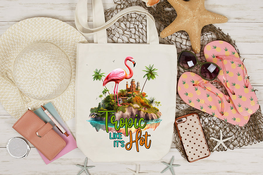 Tropic Like It's Hot PNG Sublimation Design