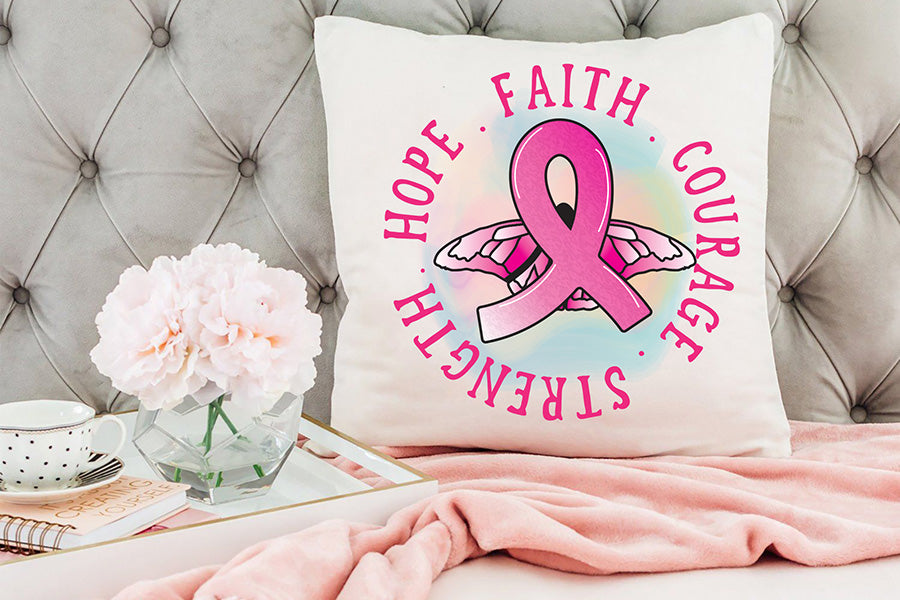 Breast Cancer Awareness Sublimation PNG