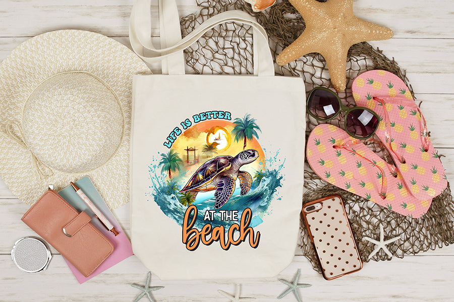 Summer PNG Sublimation, Life is Better at the Beach