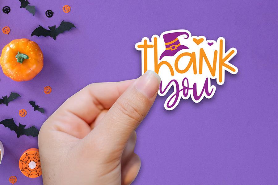 Halloween Packaging Stickers Bundle