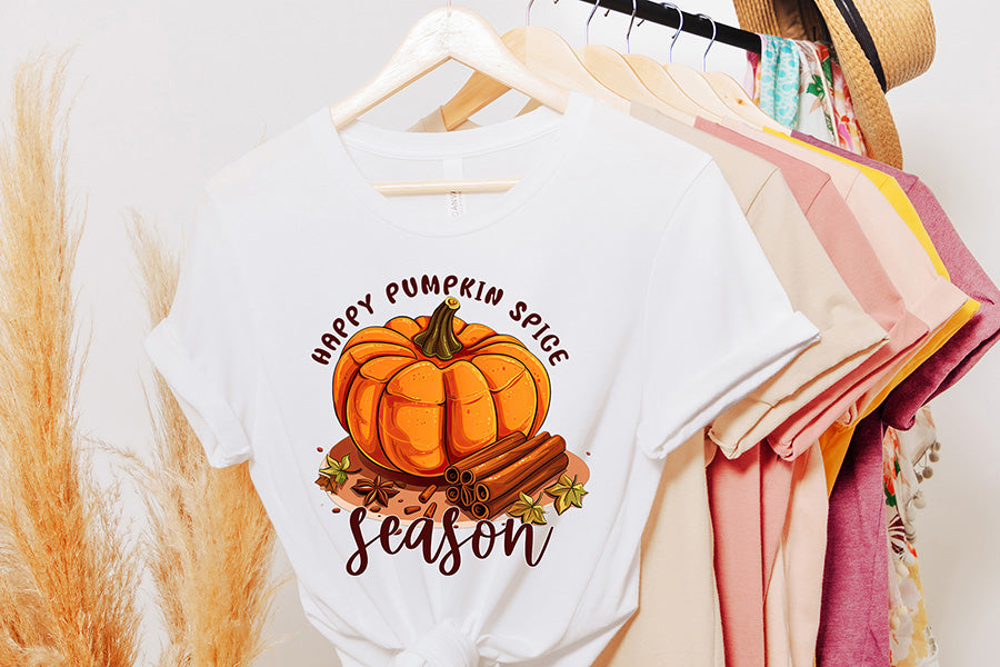 Fall PNG Sublimation - Happy Pumpkin Spice Season