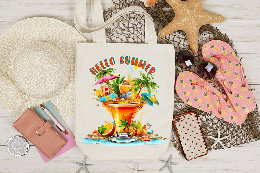 Summer Sublimation Design, Hello Summer