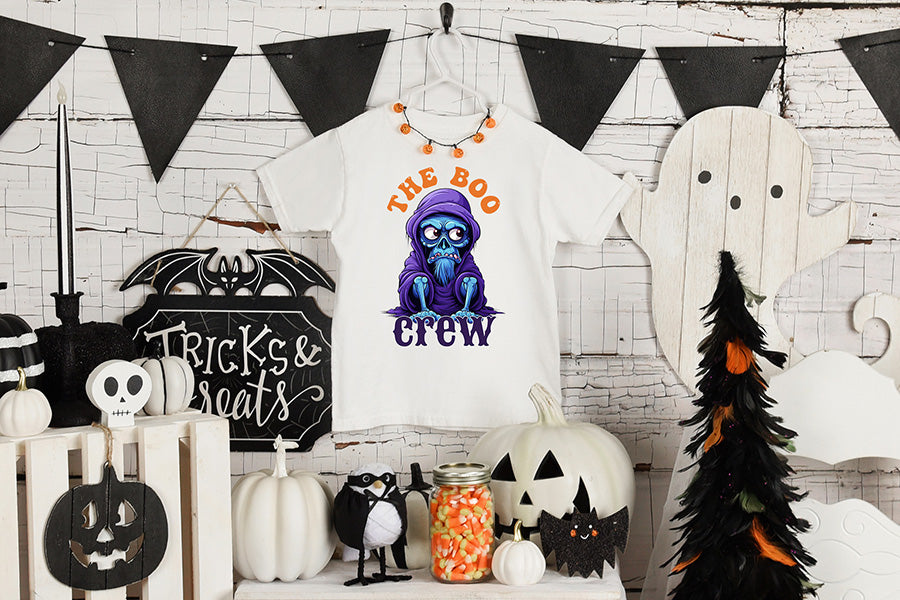 The Boo Crew, Halloween Sublimation Design