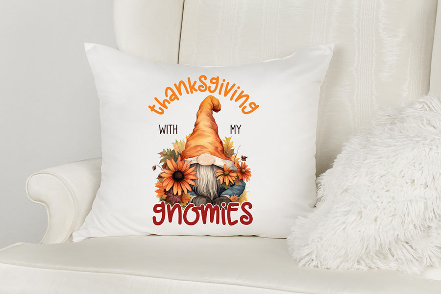 Thanksgiving with My Gnomies PNG Sublimation
