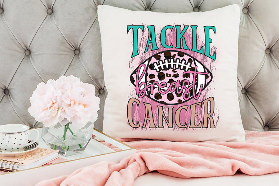 Tackle Breast Cancer PNG Sublimation