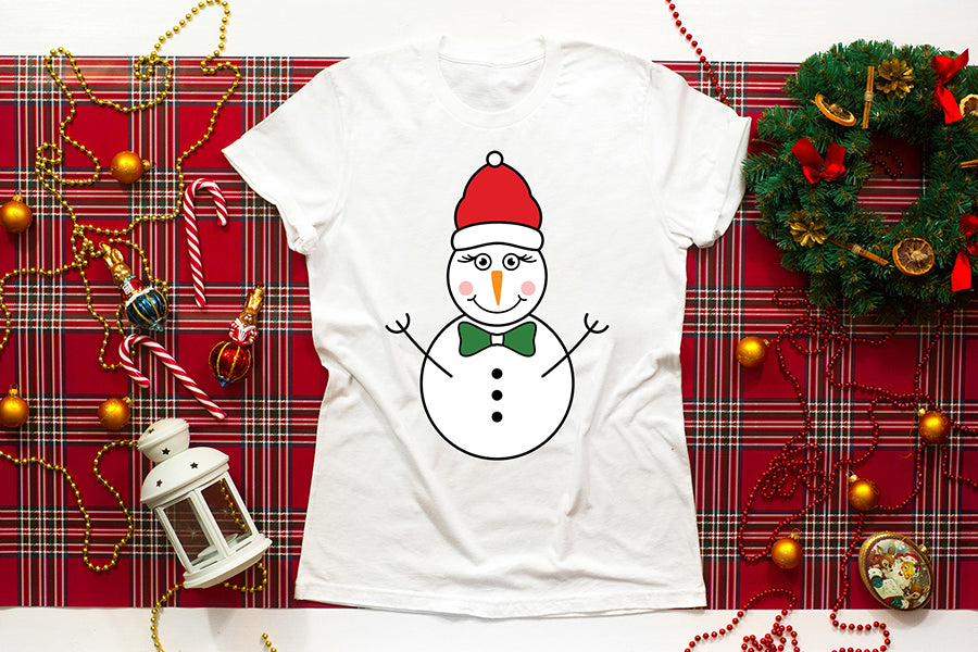 Christmas Snowman SVG Bundle
