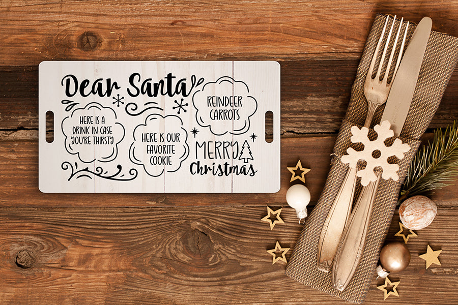 Santa Tray SVG Bundle