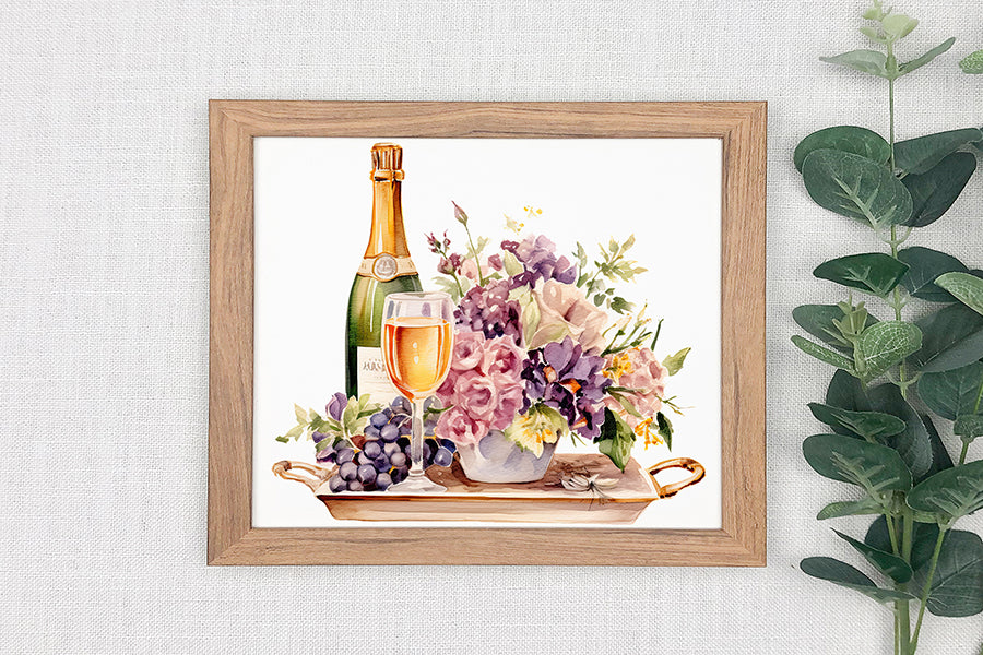Wedding Watercolor Sublimation Clipart Bundle