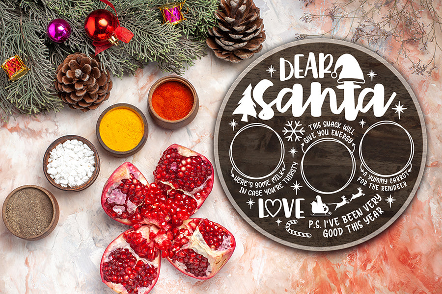 Santa Tray SVG Bundle