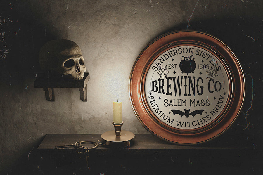 Vintage Halloween Sign SVG Bundle