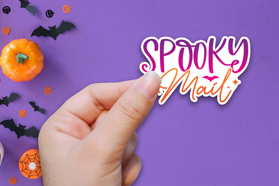 Halloween Packaging Stickers Bundle