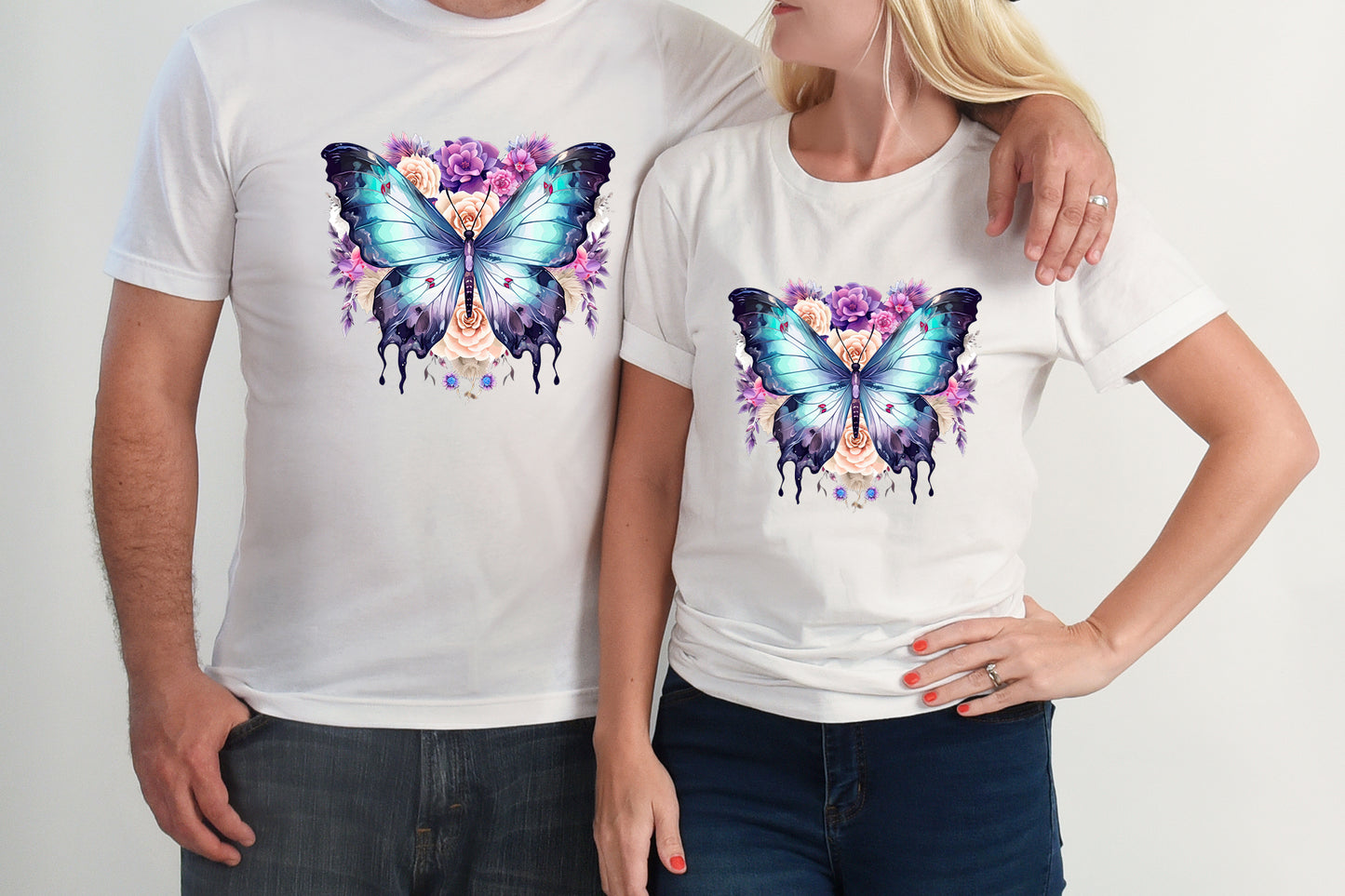 Vintage Floral Butterfly Sublimation Bundle