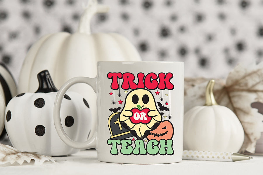 Halloween Teacher PNG Sublimation Bundle