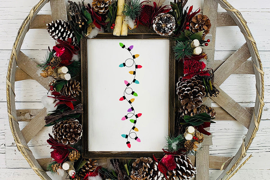 Christmas Lights Clipart Bundle
