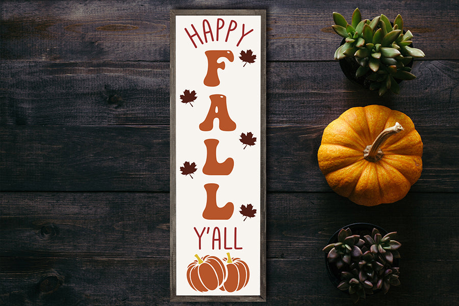 Fall and Thanksgiving Porch Sign SVG Bundle