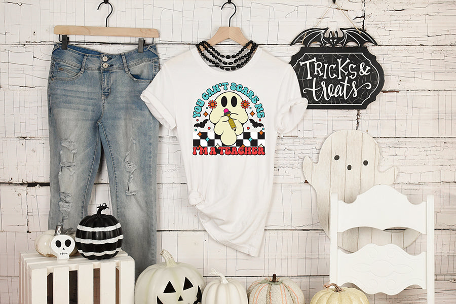 Halloween Teacher PNG Sublimation Bundle