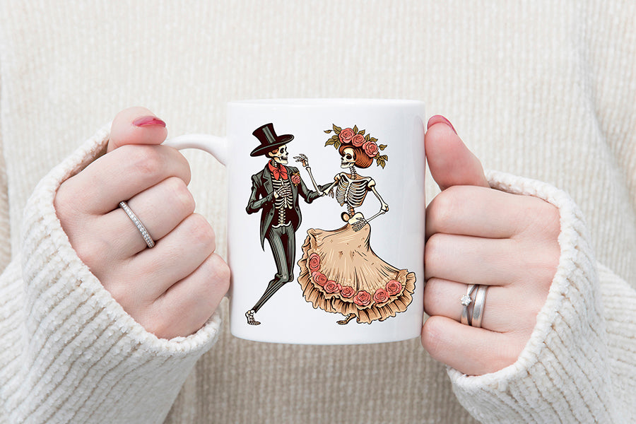 Dancing Skeleton PNG Sublimation Bundle