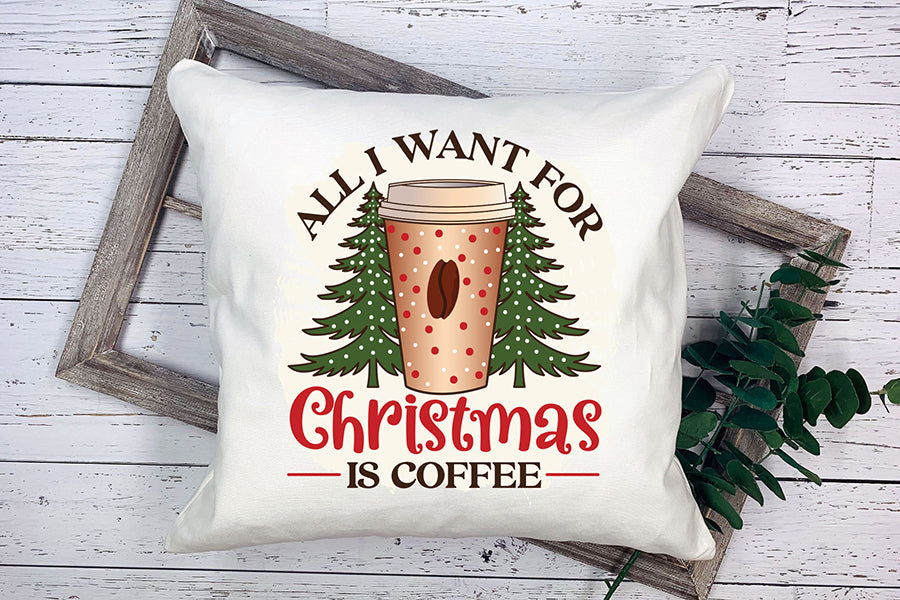 Christmas Coffee PNG Sublimation Bundle