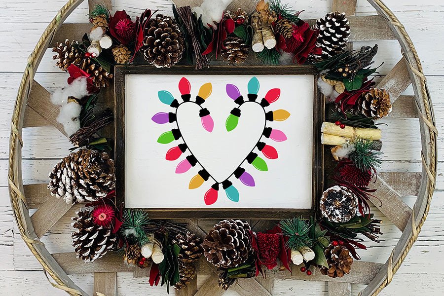 Christmas Lights Clipart Bundle