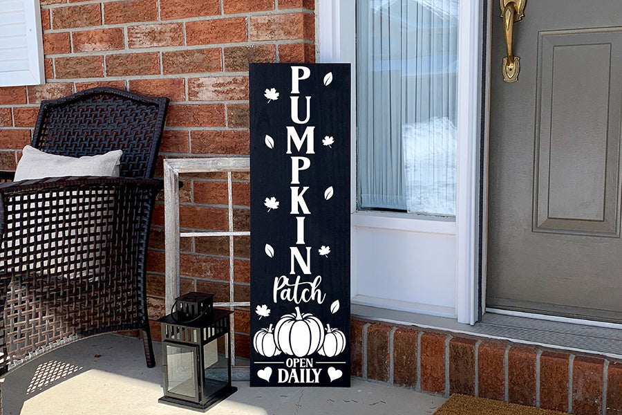 Fall and Thanksgiving Porch Sign SVG Bundle