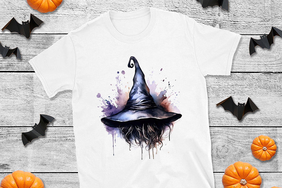 Halloween Watercolor Sublimation Clipart Bundle