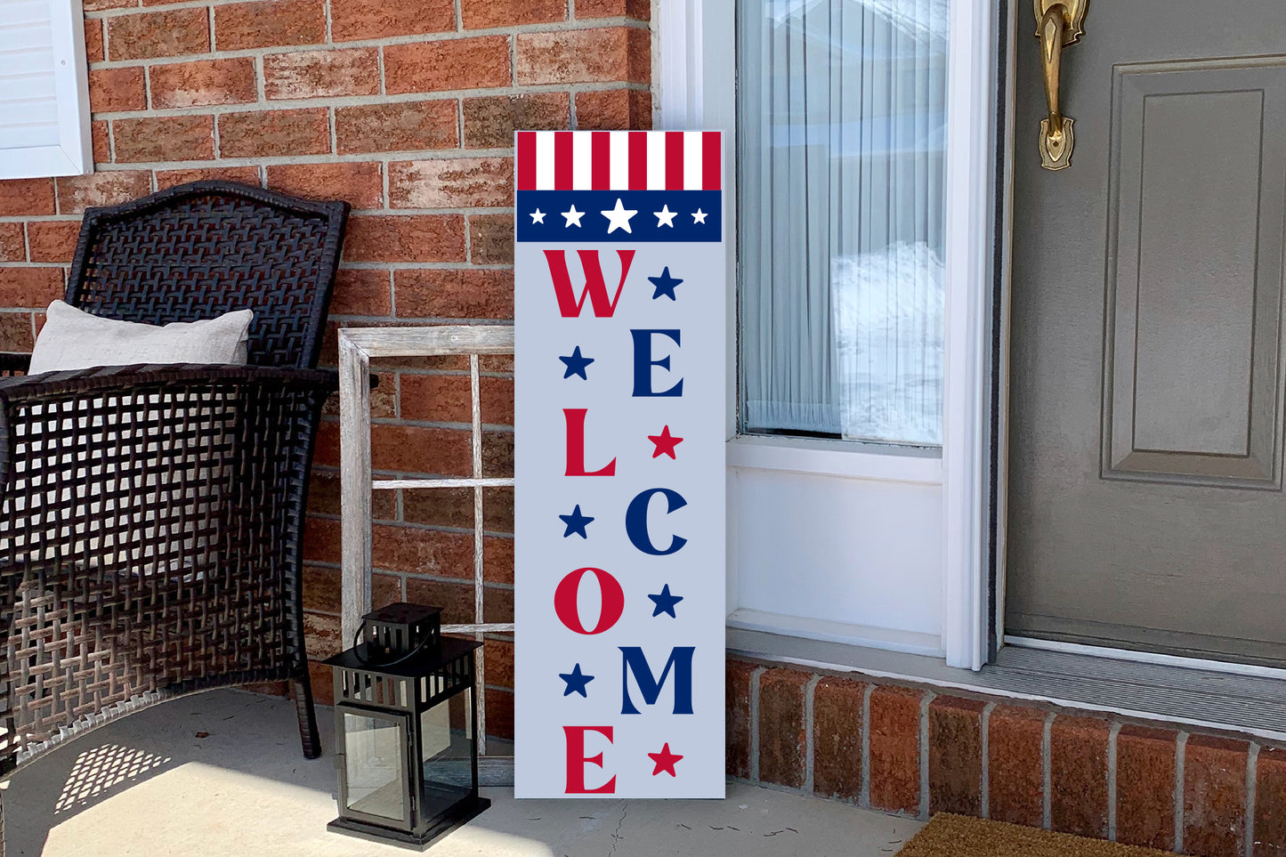 4th of July Porch Sign SVG Bundle