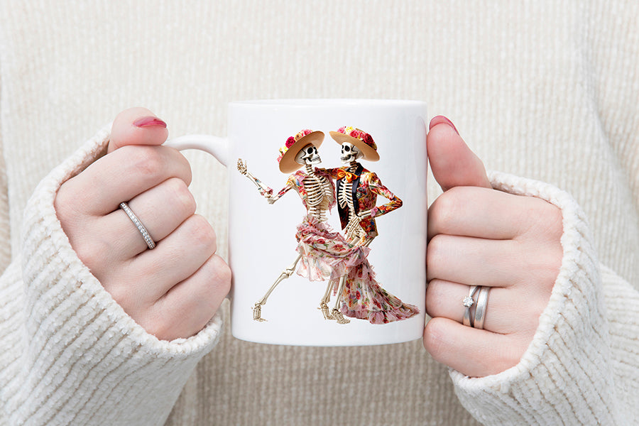 Dancing Skeleton PNG Sublimation Bundle