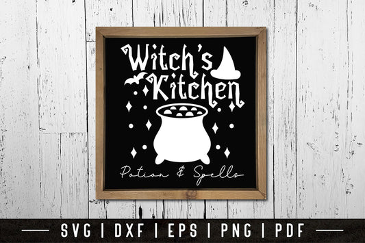Witch's Kitchen | Halloween Kitchen SVG