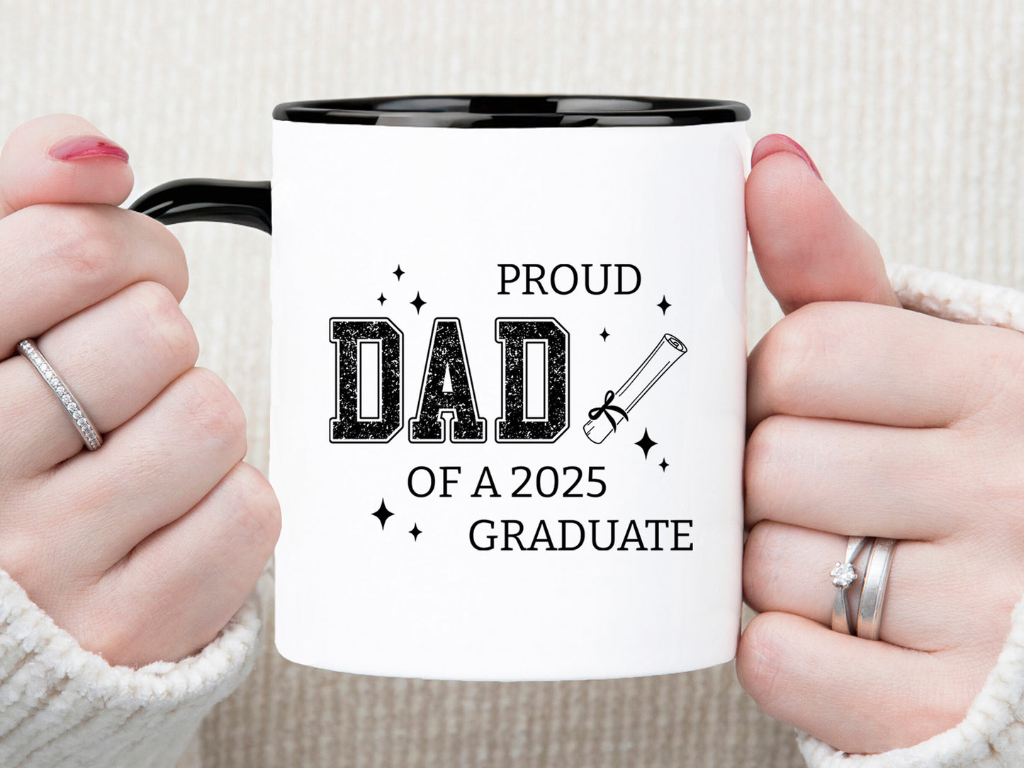 Proud Dad of a 2025 Graduate, Graduation SVG