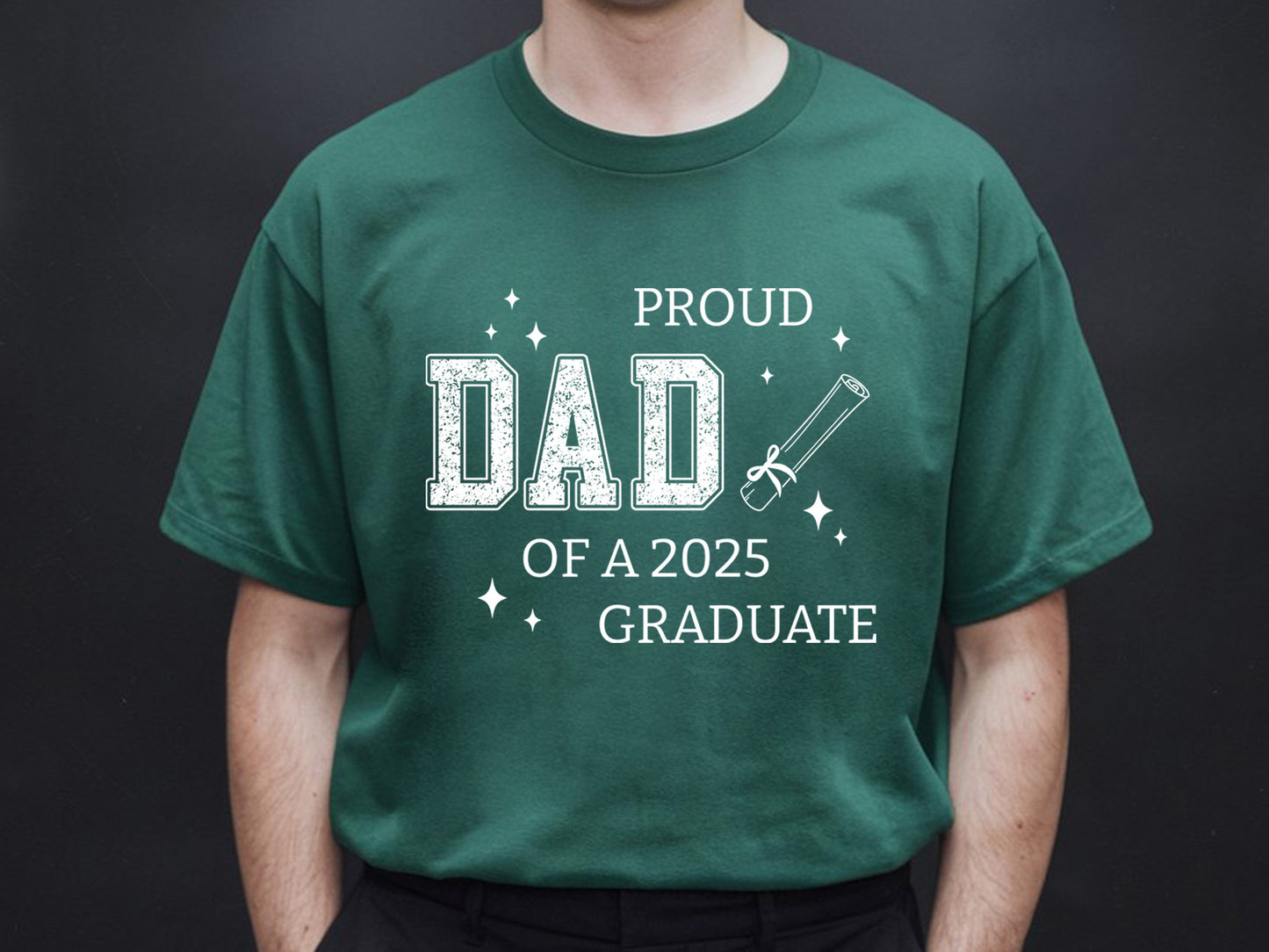 Proud Dad of a 2025 Graduate, Graduation SVG