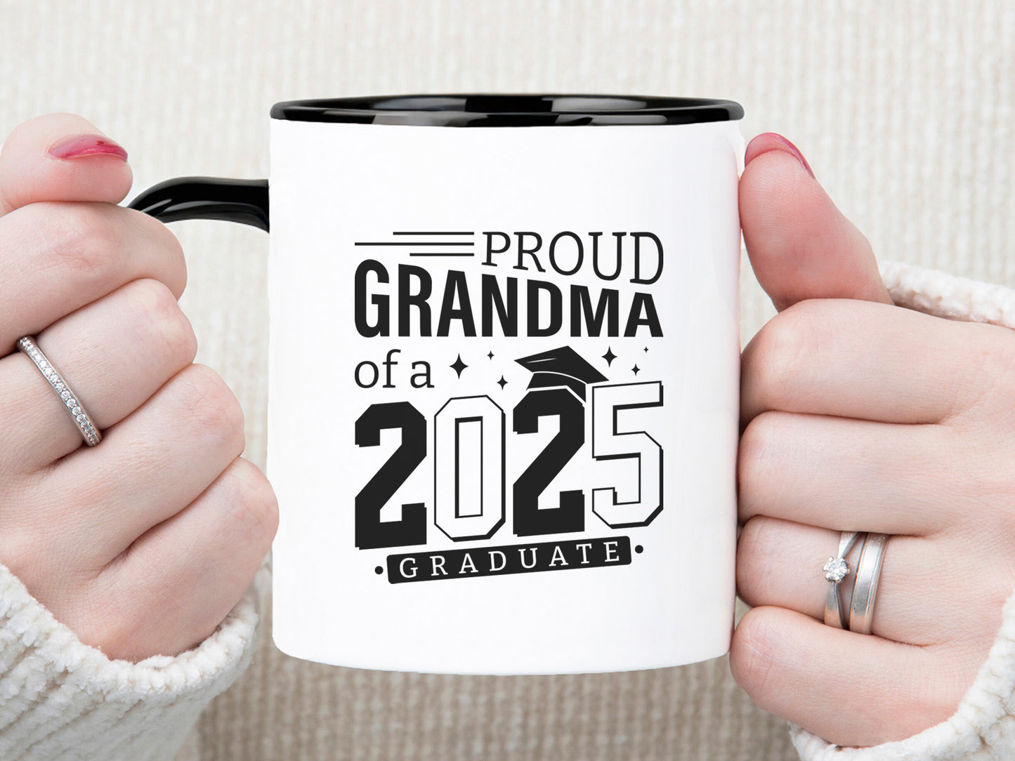 Proud Grandma Of A 2025 Graduate SVG