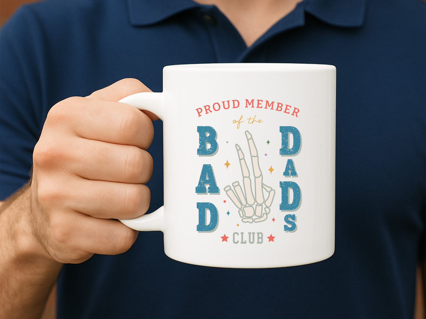 Proud Member Of The Bad Dads Club PNG Sublimation