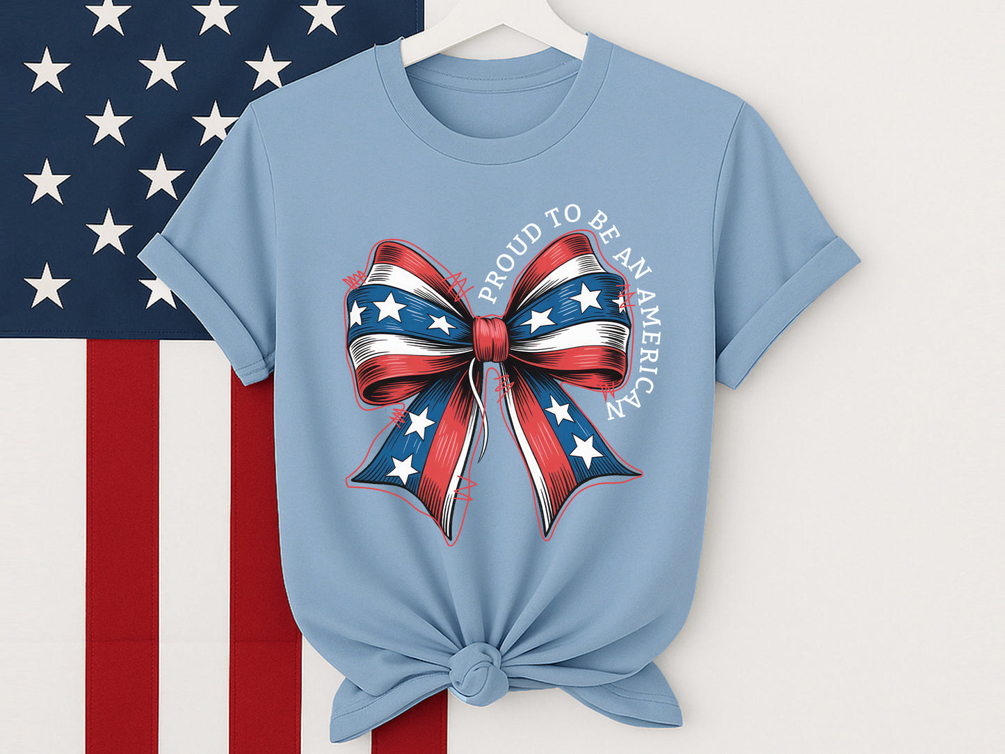 Proud to be an American, 4th of July Coquette Sublimation