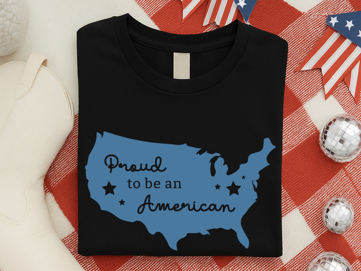 Proud to be an American, 4th of July SVG