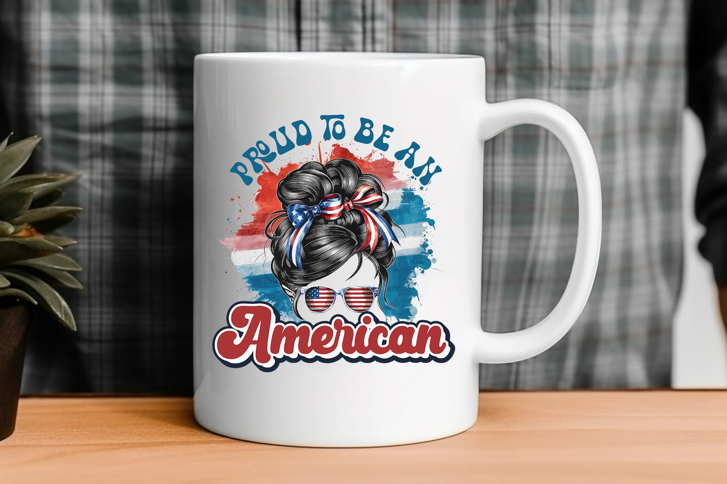 Proud to be an American, 4th of July Sublimation