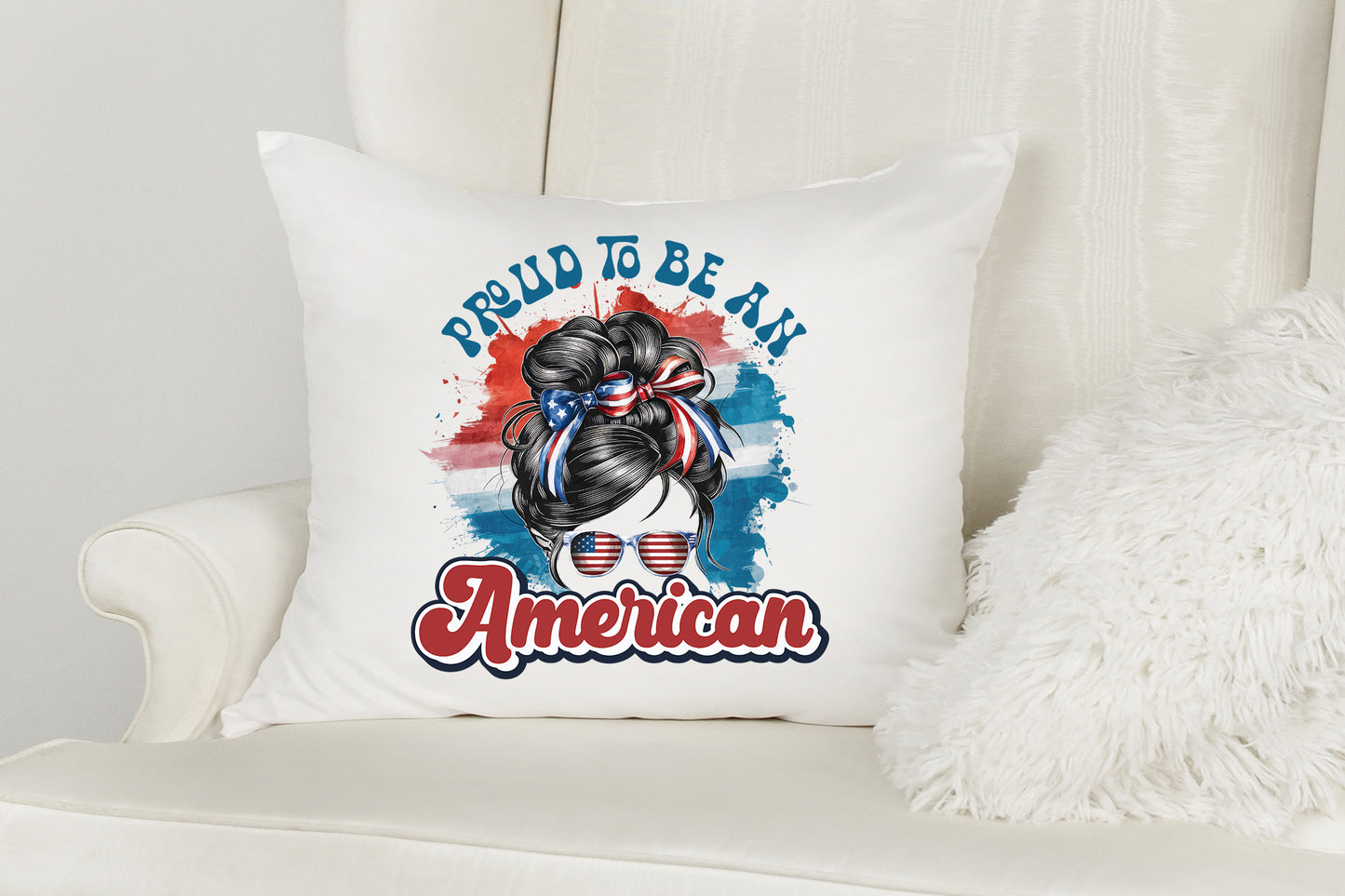 Proud to be an American, 4th of July Sublimation