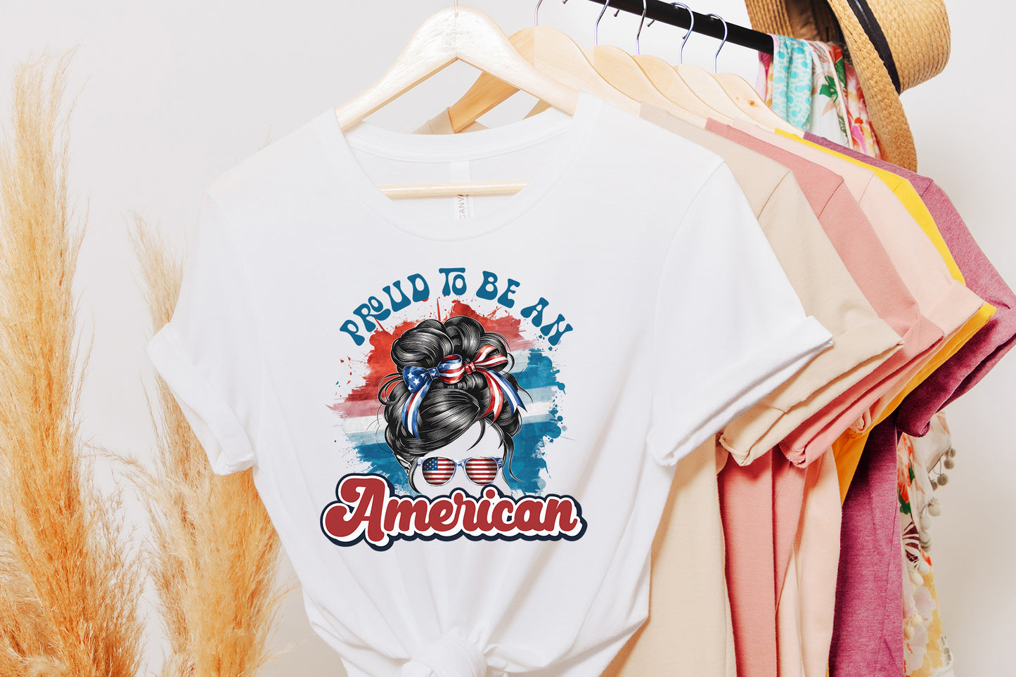 Proud to be an American, 4th of July Sublimation