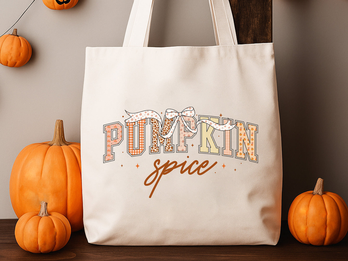 Pumpkin Spice, Coquette Fall PNG Sublimation