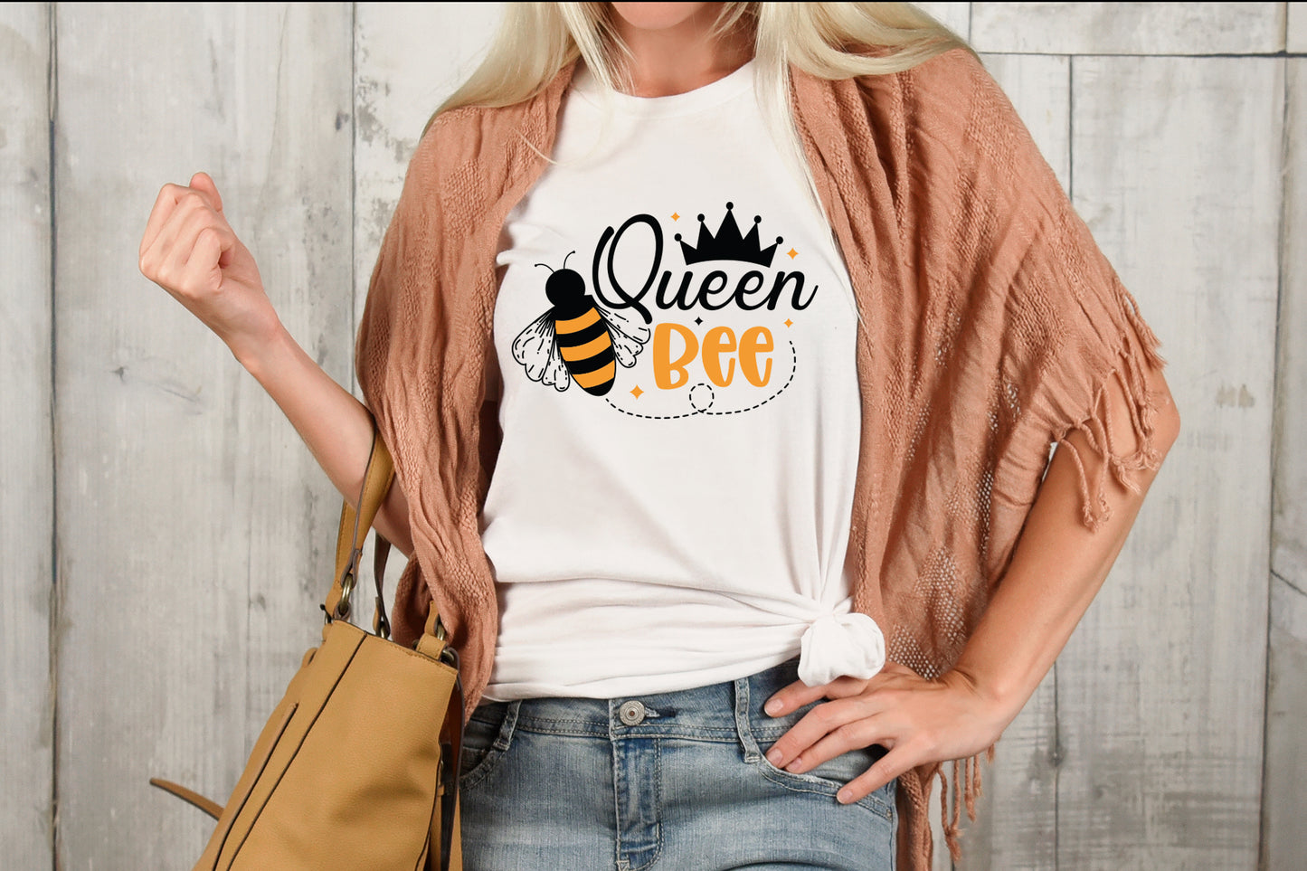 Queen Bee SVG Design