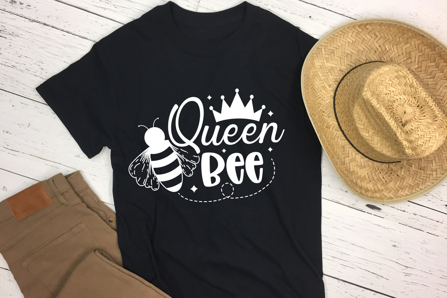 Queen Bee SVG Design