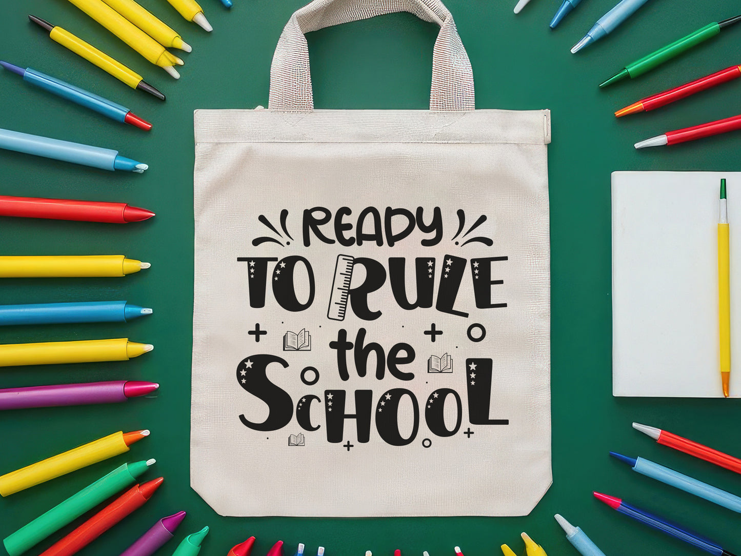 Ready To Rule The School, Back to School SVG