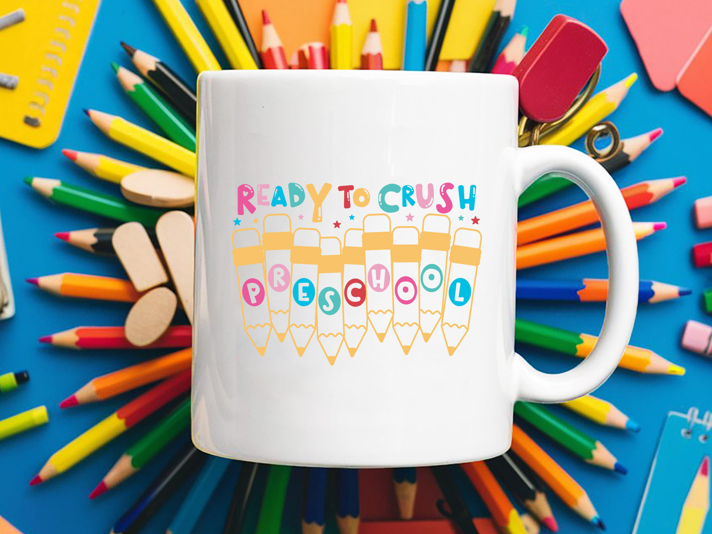 Ready to Crush Preschool, Back to School SVG