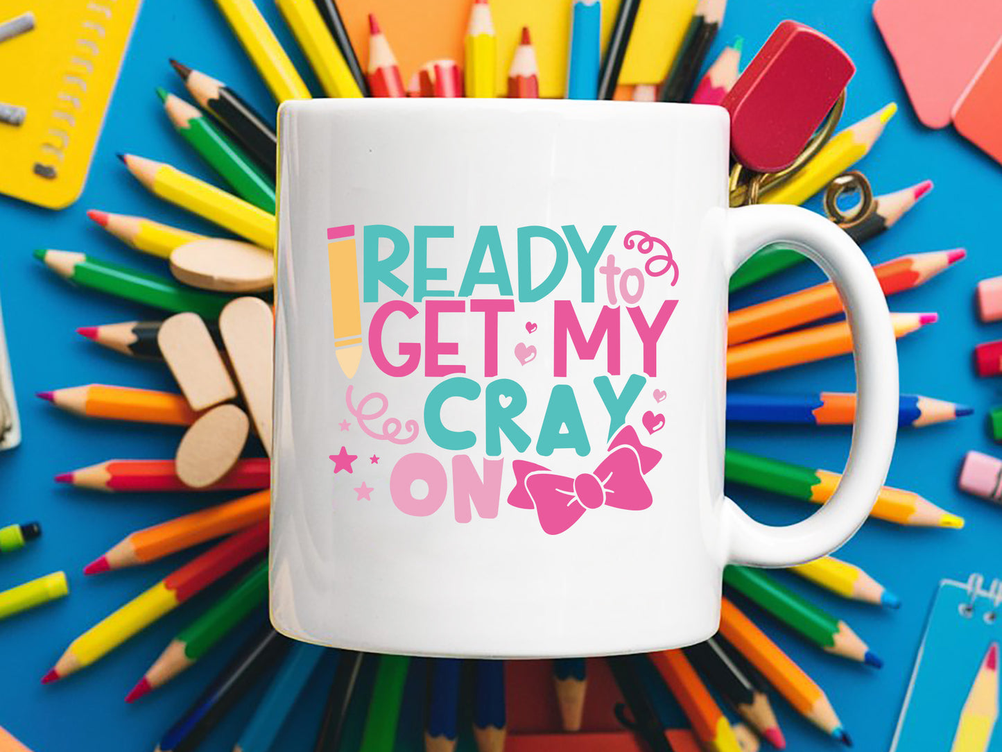 Ready to Get My Cray, Back to School SVG Vector