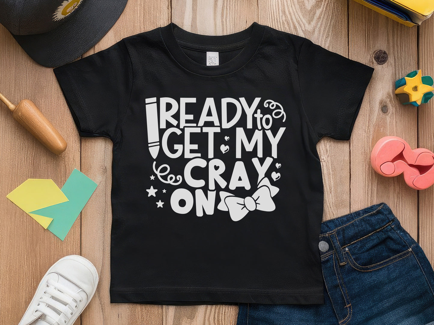 Ready to Get My Cray, Back to School SVG Vector