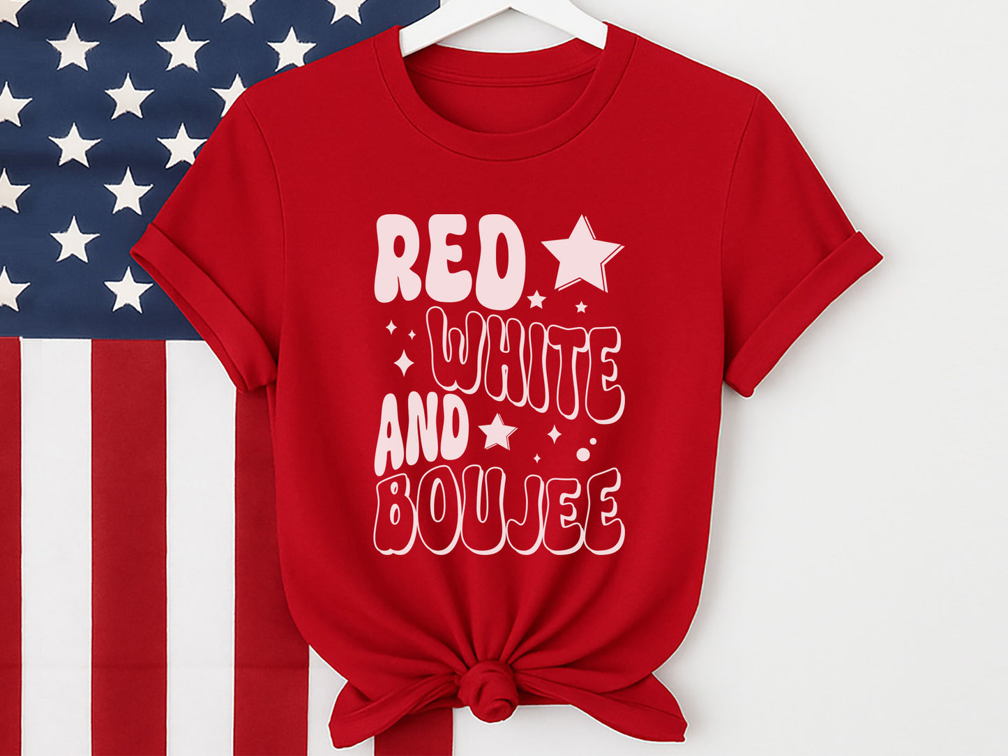 Red White and Boujee, Fourth of July SVG