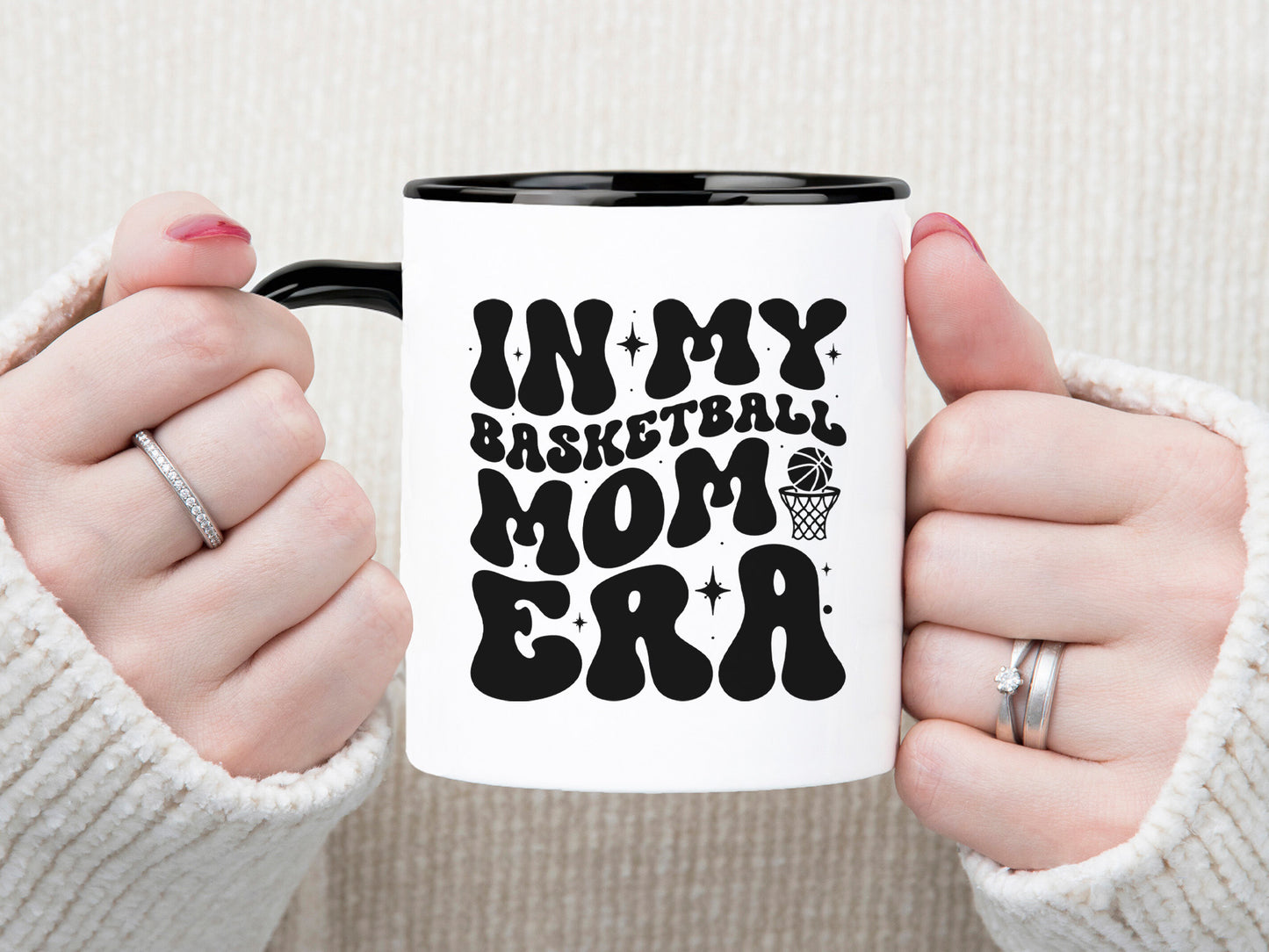 Retro In My Basketball Mom Era SVG Design