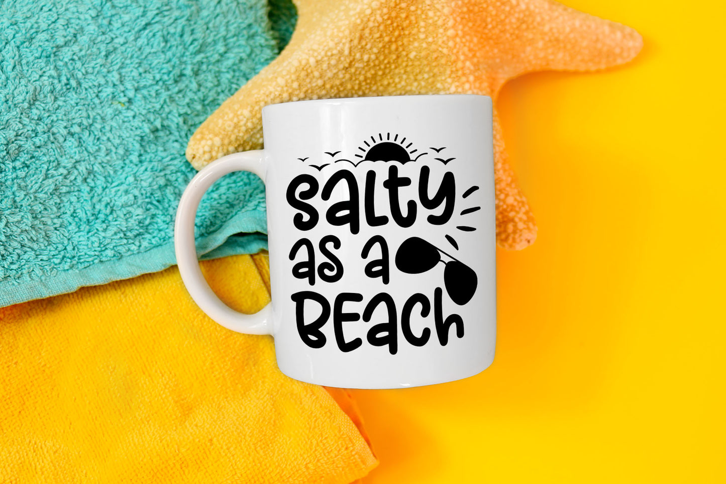 Salty As A Beach SVG File